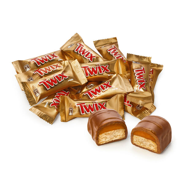 Шоколадные конфеты Twix Minis вес