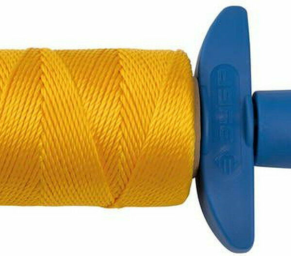 Шнур на катушке ЗУБР нейлоновый 100 м желтый 1шт
