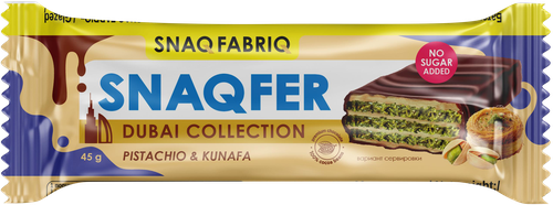 

Батончик Snaq Fabriq Snaqfer Dubai Collection фисташковая паста и катаифи 45 г