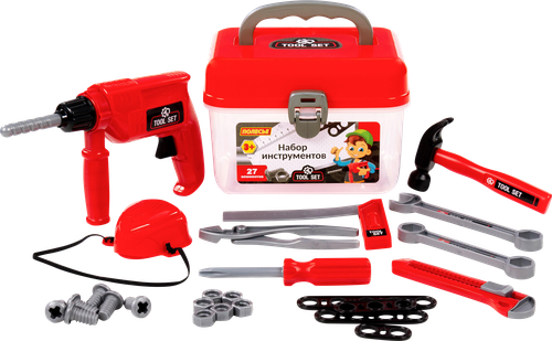 

Набор инструментов Полесье в чемоданчике 27 элементов