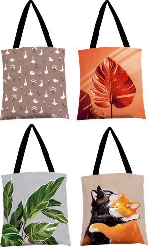 

Сумка текстильная Арт и Дизайн Премиум с рисунком в ассортименте