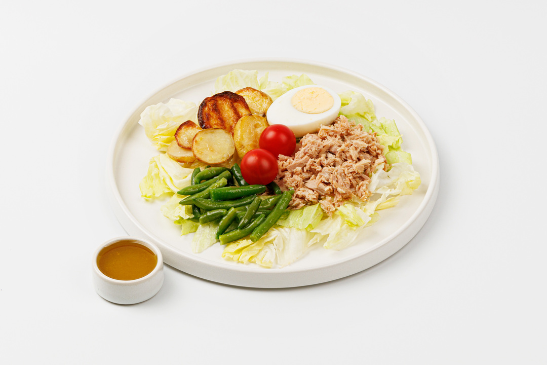 

Салат Нисуаз ВкусВилл со стручковой фасолью, 180 г
