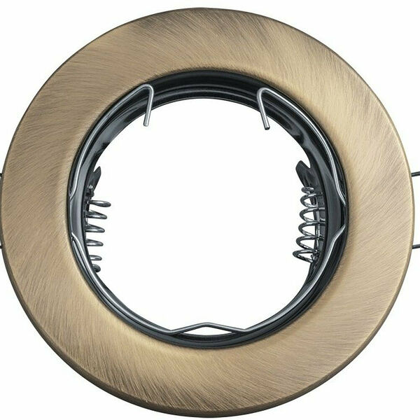 Светильник встраиваемый Navigator 93017 NFS-R1-007-MR16-GU5.3, чернёная бронза