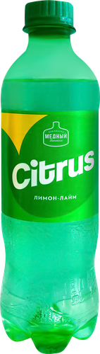 

Напиток газированный Пивоварня Медный великан Citrus лимон и лайм 450 мл