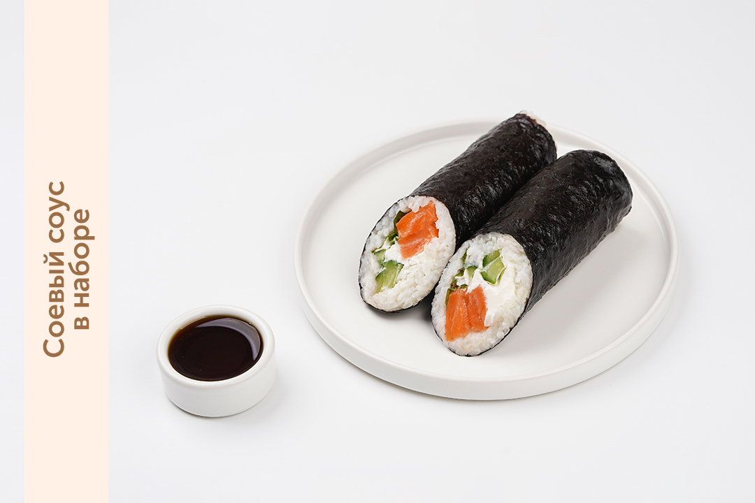 

Ролл нори ВкусВилл с форелью и огурцом ВкусВилл 205 г