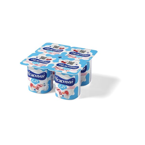 Продукт йогуртный НЕЖНЫЙ жир. 1.2% со вк 