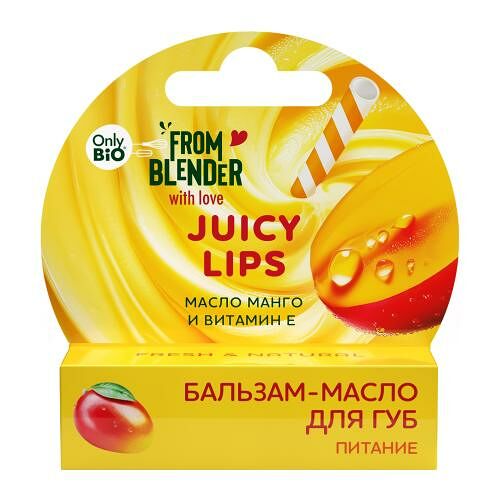 Бальзам-масло для губ Only Bio Питание масло манго и витамин Е 4 г
