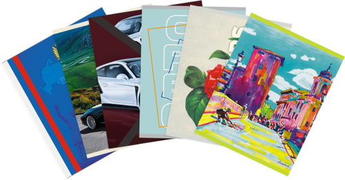 

Тетрадь UNNIKA LAND А5 96л клетка,скрепка,мел.картон,выб. лак