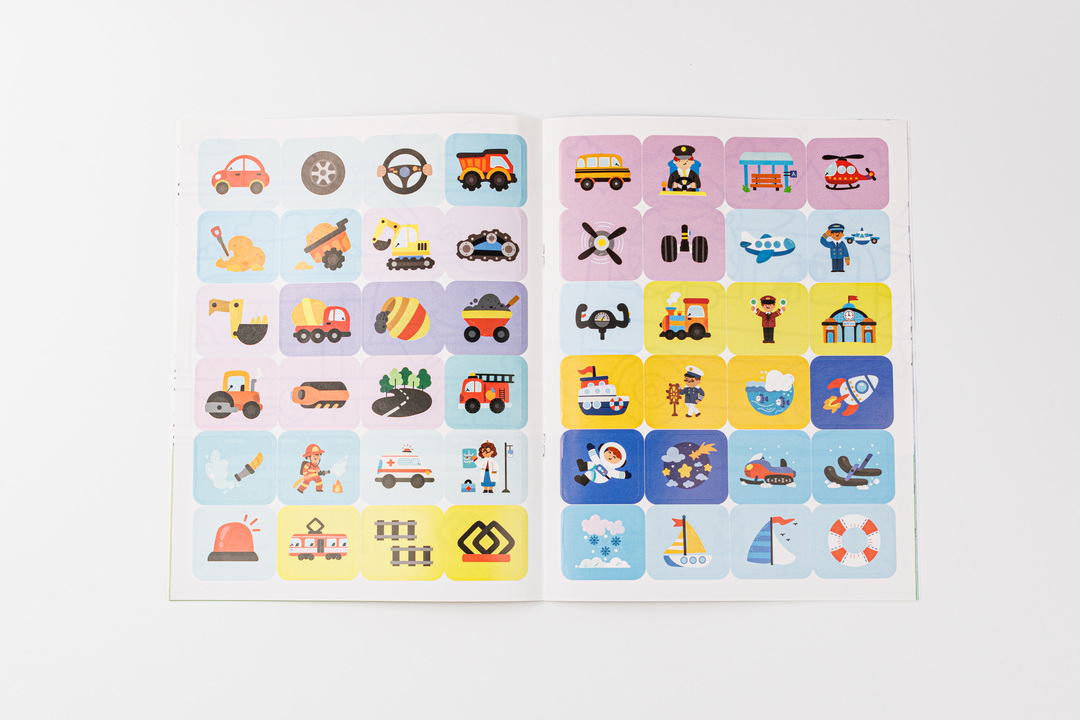 

Раскраска Феникс-премьер с наклейками-пазлами Машины 48 наклеек