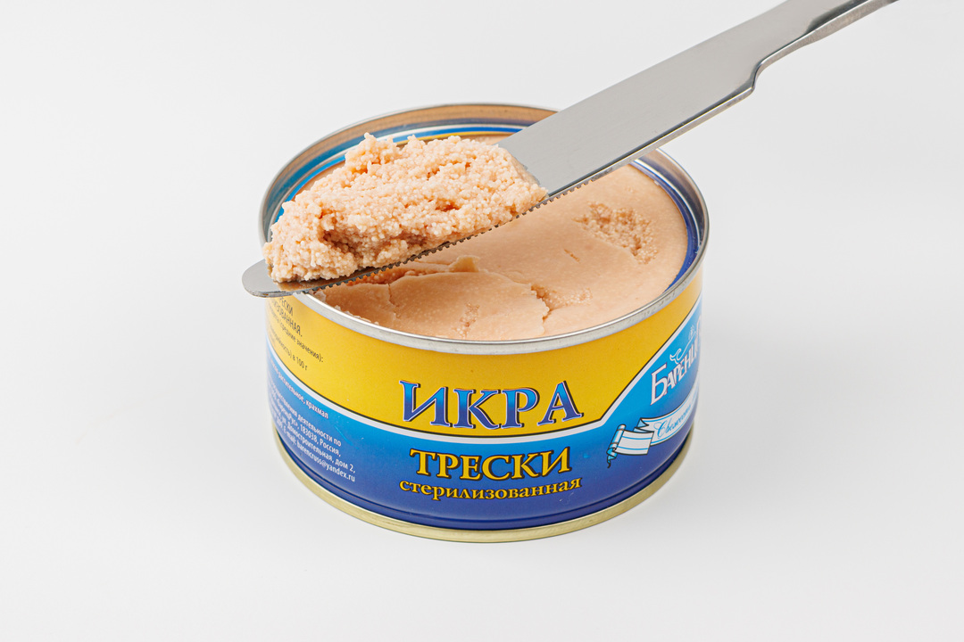 

Икра трески БаренцРус атлантической 185 г