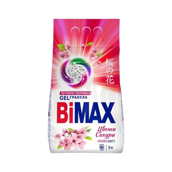СМС BiMAX Цветы Сакуры Automat м/у 3 кг