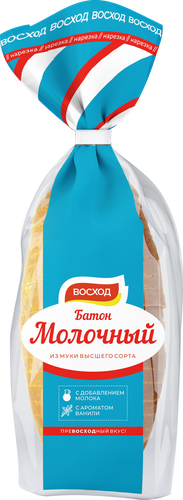 

Батон Восход молочный в нарезке 300 г