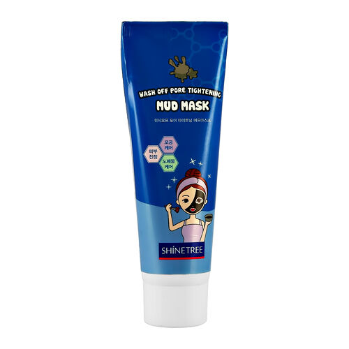 Маска для лица Shinetree грязевая (сужающая поры) 80 мл