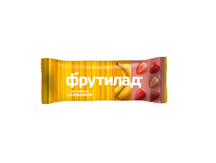

Батончик Фрутилад с бананом и клубникой 30 г