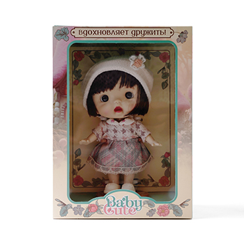 

Кукла Funky Toys Baby Cute в шапке и платье 18 см
