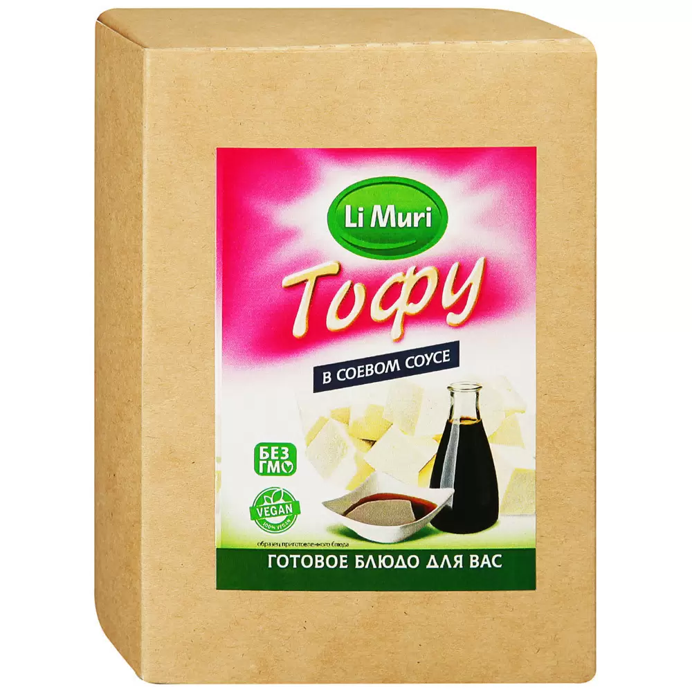 

Продукт соевый Li Muri Тофу в соевом соусе 300 г