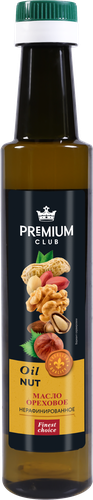 

Масло ореховое PREMIUM CLUB нерафинированное, 250мл