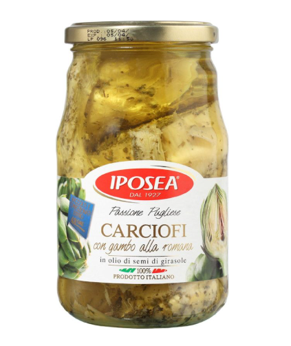 

Артишоки по-римски Iposea консервированные 510 г