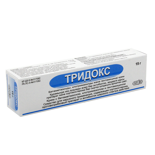 Тридокс 15 г крем