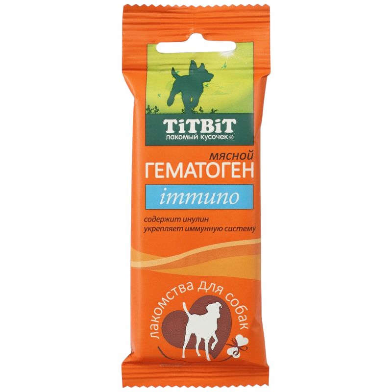 

Гематоген мясной Titbit immuno 1 шт. 35 г