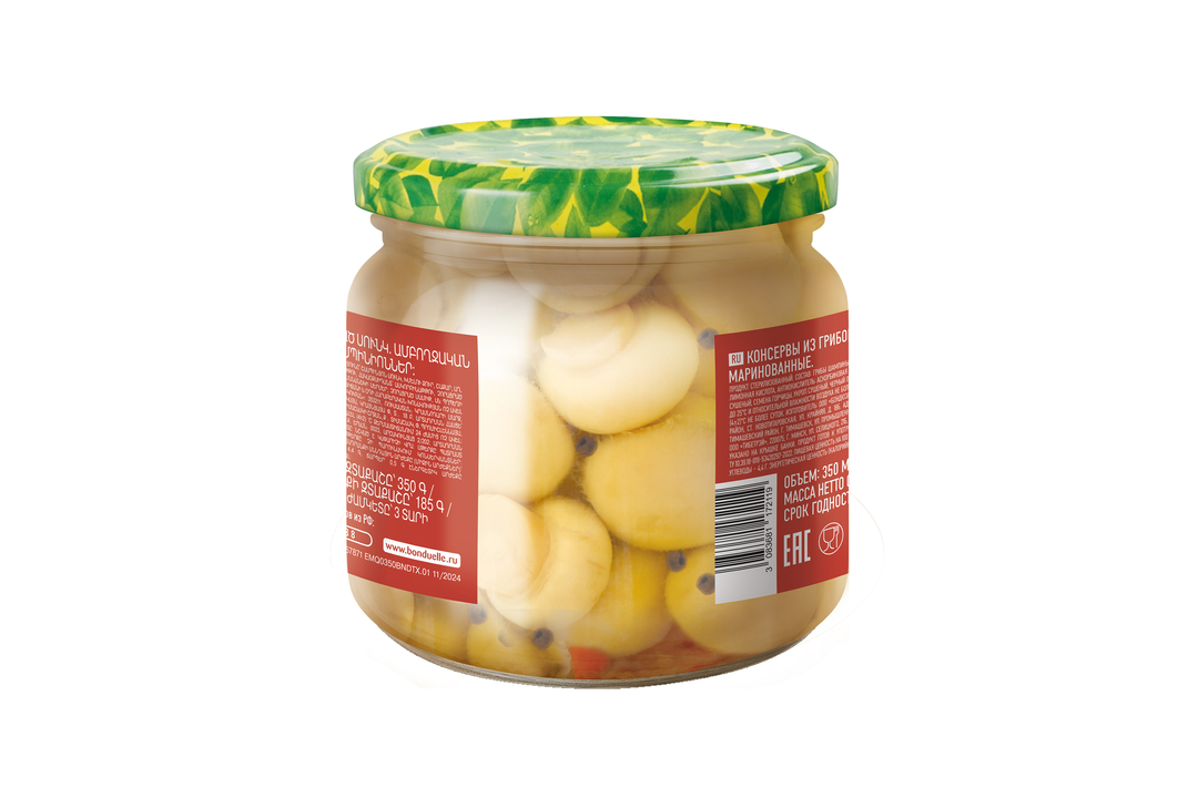 

Шампиньоны Бондюэль Маринованные 350 г