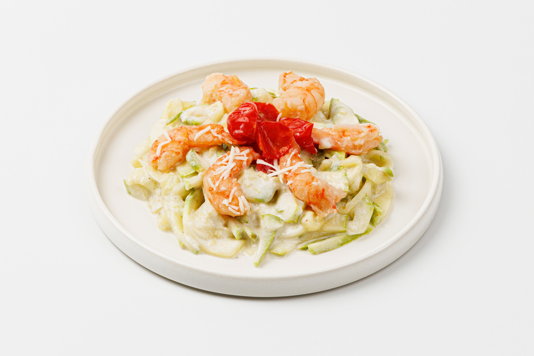 

Паста ВкусВилл из кабачков с аргентинскими креветками 200 г