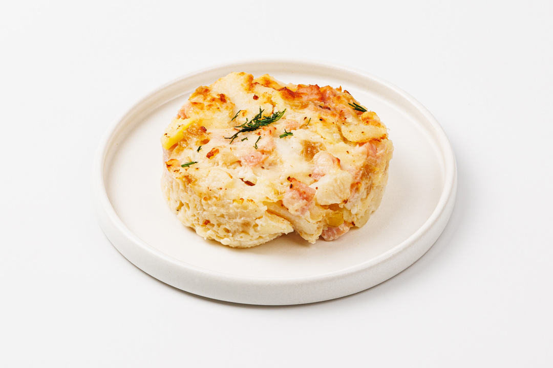 

Гратен картофельный ВкусВилл с ветчиной и сыром 160 г