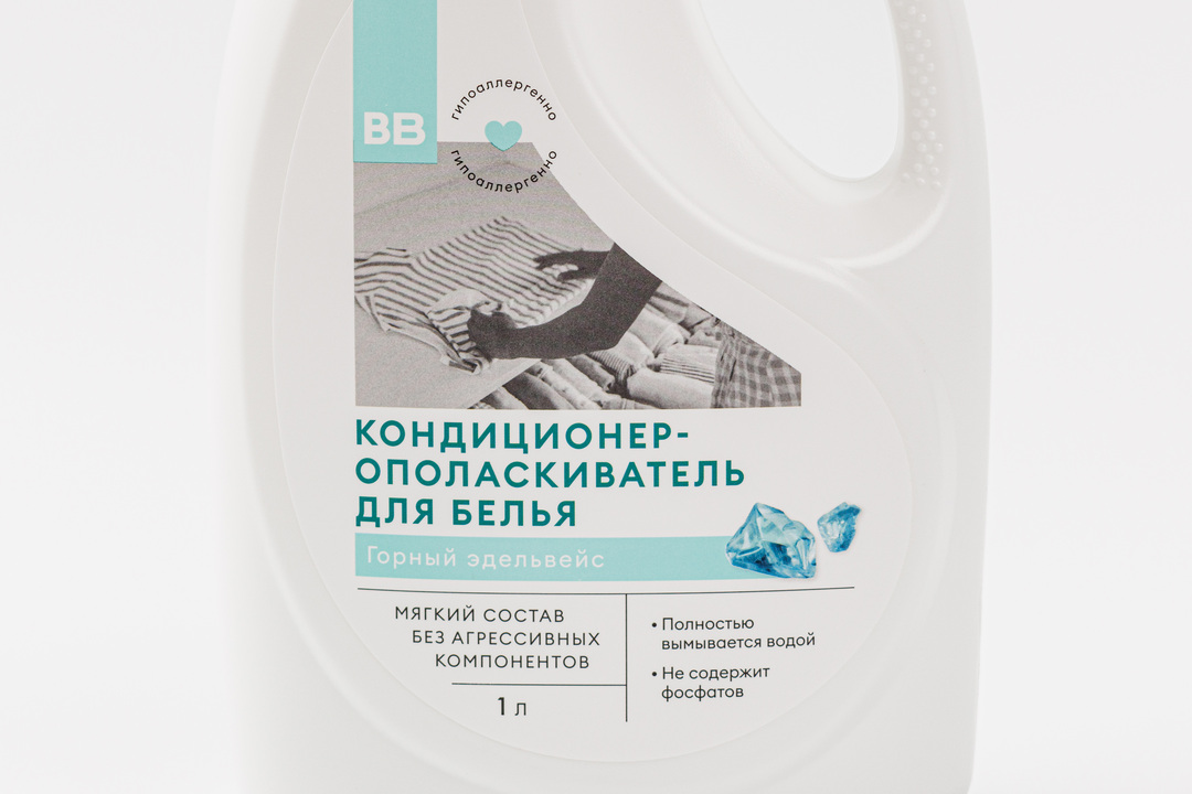 

Кондиционер-ополаскиватель для белья ВкусВилл Горный эдельвейс 1 л