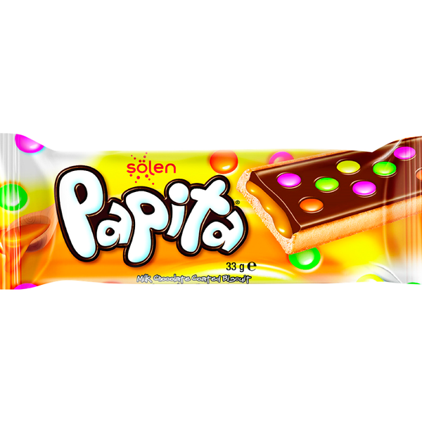 Печенье Papita с драже и карамелью 33 г