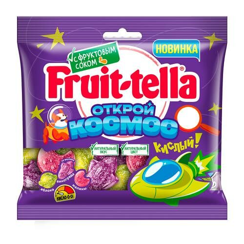 Мармелад жевательный Fruittella Открой космос 100 г