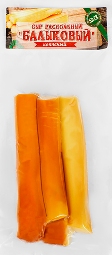 Сыр Балыковый Sliiivki рассольный копченый 40% 100 г