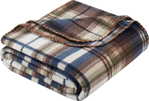 

Покрывало Guten Morgen 150 x 200 см флисовое цвет в ассортименте