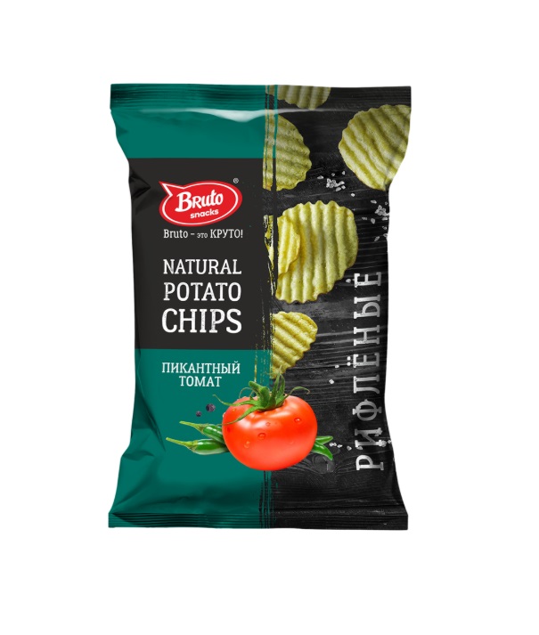 

Чипсы картофельные Bruto Snacks Пикантный томат 120 г