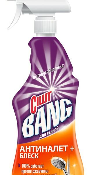 Чистящее средство Cillit Bang Антиналет + Блеск 750 мл