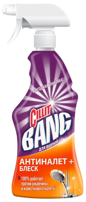 

Чистящее средство Cillit Bang Антиналет + Блеск 750 мл
