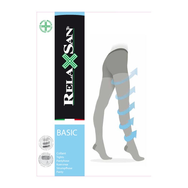 Relaxsan basic Collant колготки компрессионные 280 den размер 3 телесные