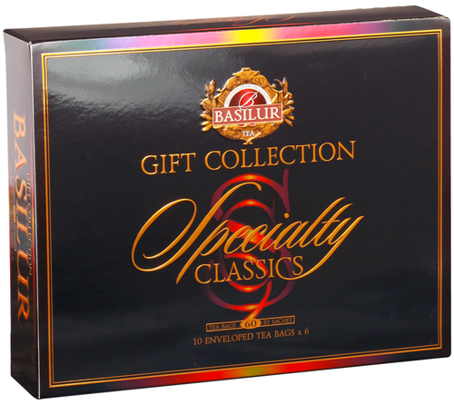

Чай черный Basilur Избранная классика ассорти 60 пакетиков 115 г