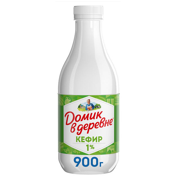 Кефир Домик в деревне 1% 900 г