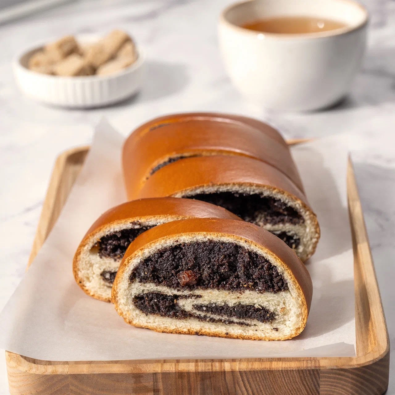 

Рулет Черёмушки с маком и изюмом 300 г