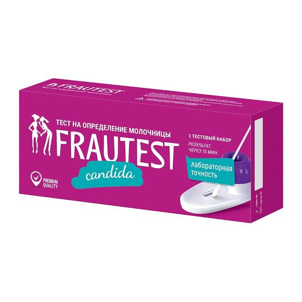 Тест на определение молочницы Frautest candida  1 шт
