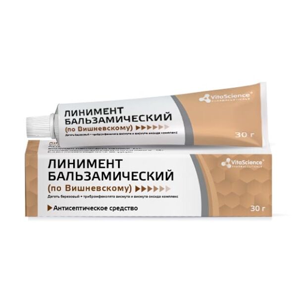 Линимент бальзамический (по Вишневскому) 30 г