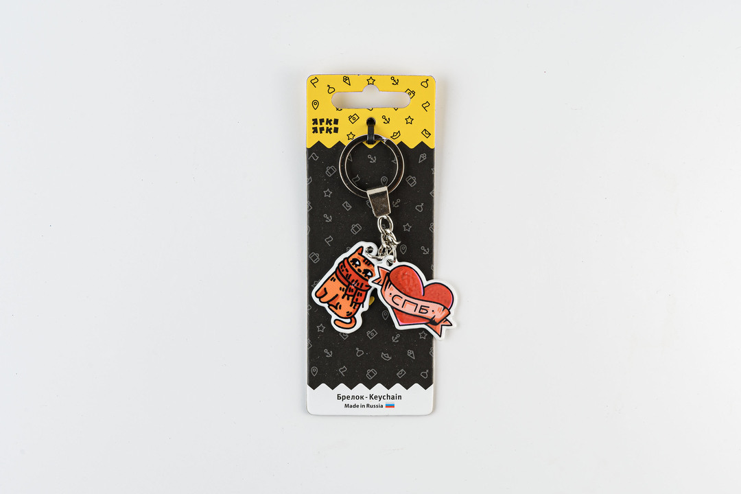 

Брелок Yarkoyarko Питерский кот