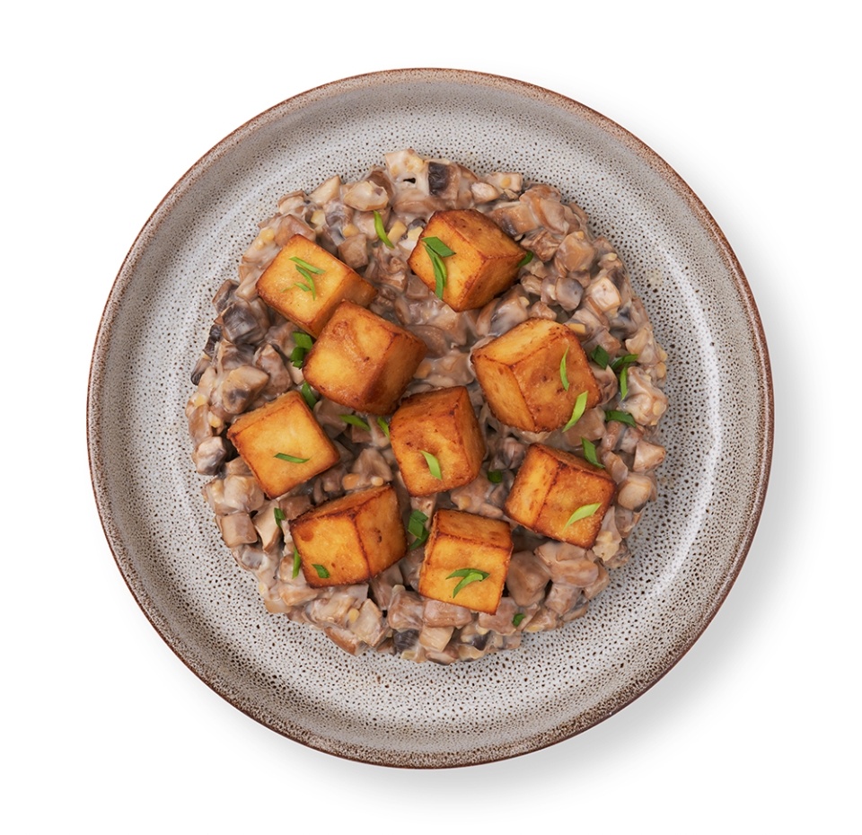 

Тофу жареный Азбука Вкуса с грибным соусом 180 г