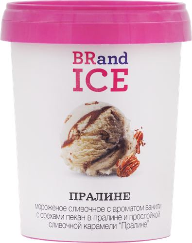 

Мороженое BRandICE Пралине 8.5% 300 г