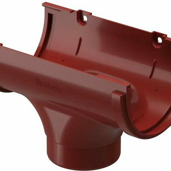 Воронка водосточная DOCKE красный