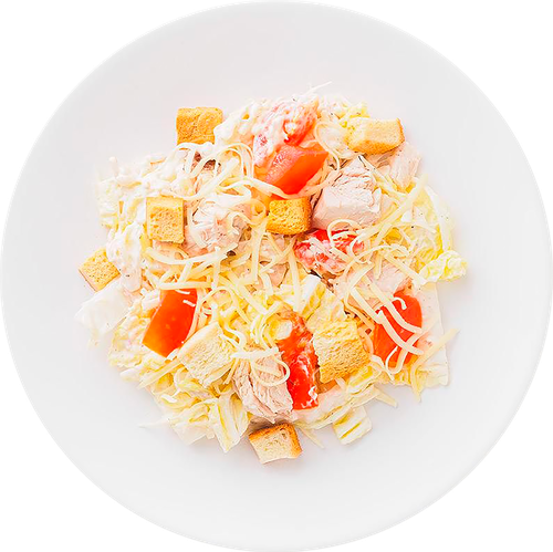 

Салат Фабрика домашней кухни Цезарь вес