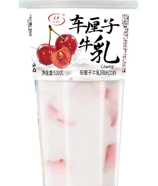 Напиток молочный Zhenchun вишня, 520 мл