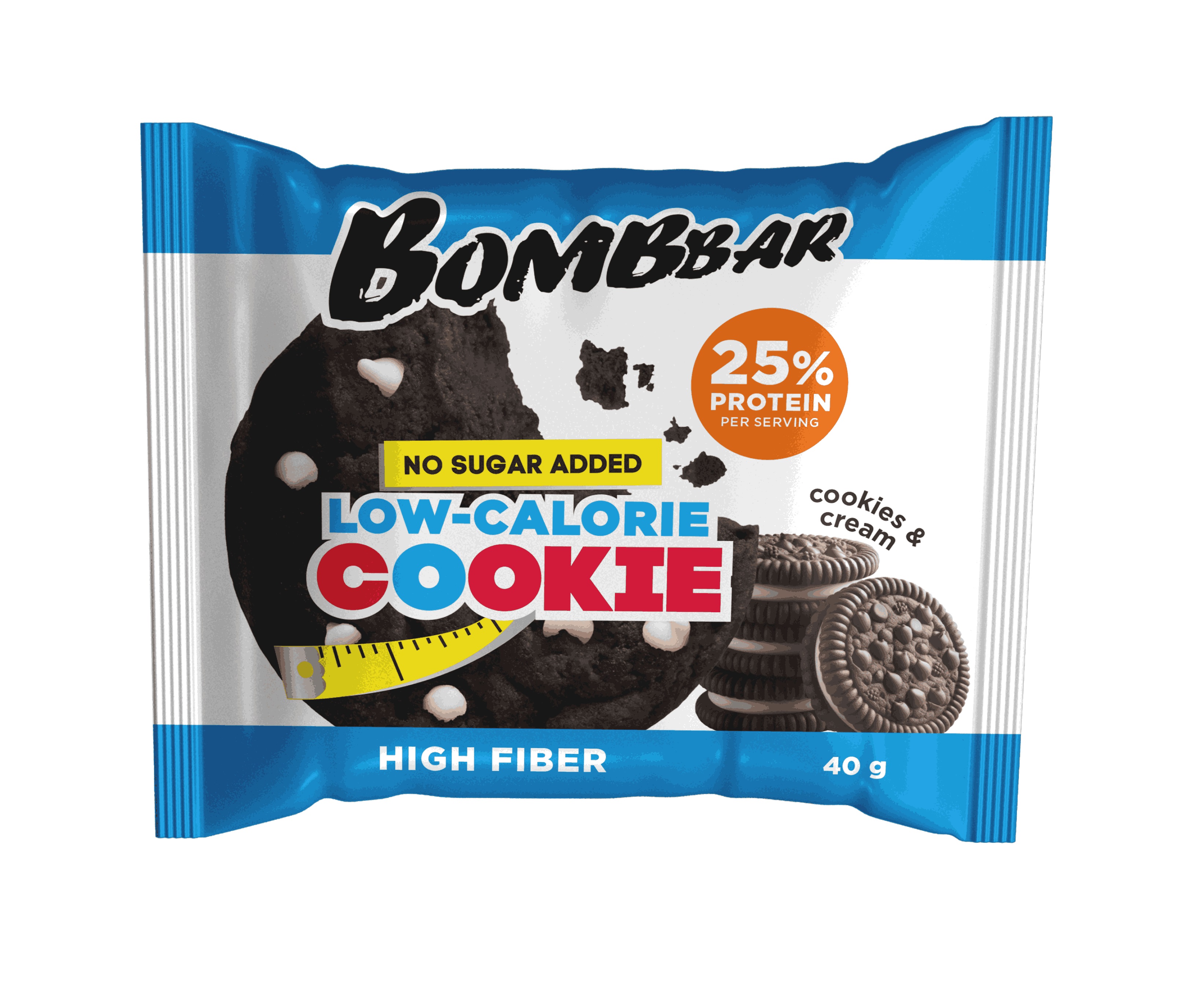 

Печенье протеиновое BombBar Low-Calorie Cookie печенье, крем 40 г