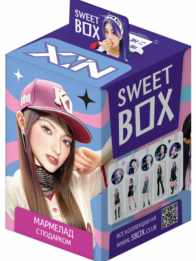 

Мармелад Конфитрейд Sweet Box Xin 10 г 1 шт