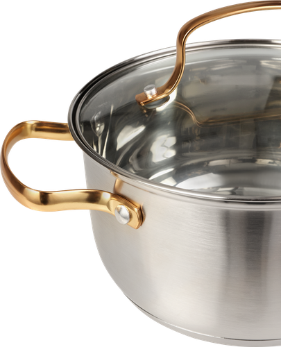 

Кастрюля Homeclub Copper с крышкой 2 л